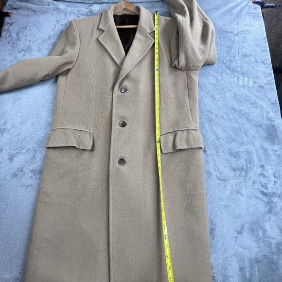 VTG Austin Scott Coat Men's Size 46 Wool Winter Heavy Overcoat 90s Cold Weather - Picture 6 of 16